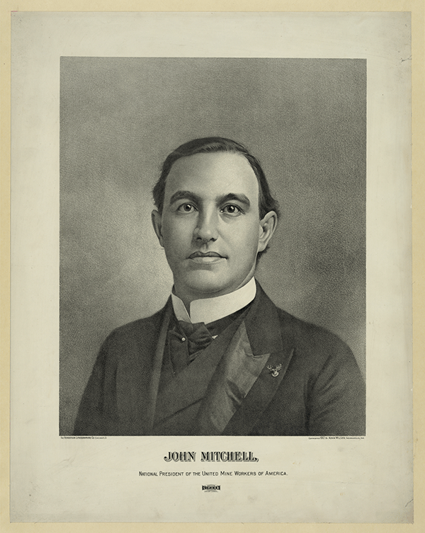John Mitchell, national president of the United Mine Workers of America, 1902. (Library of Congress Prints and Photographs Division Washington, D.C.)