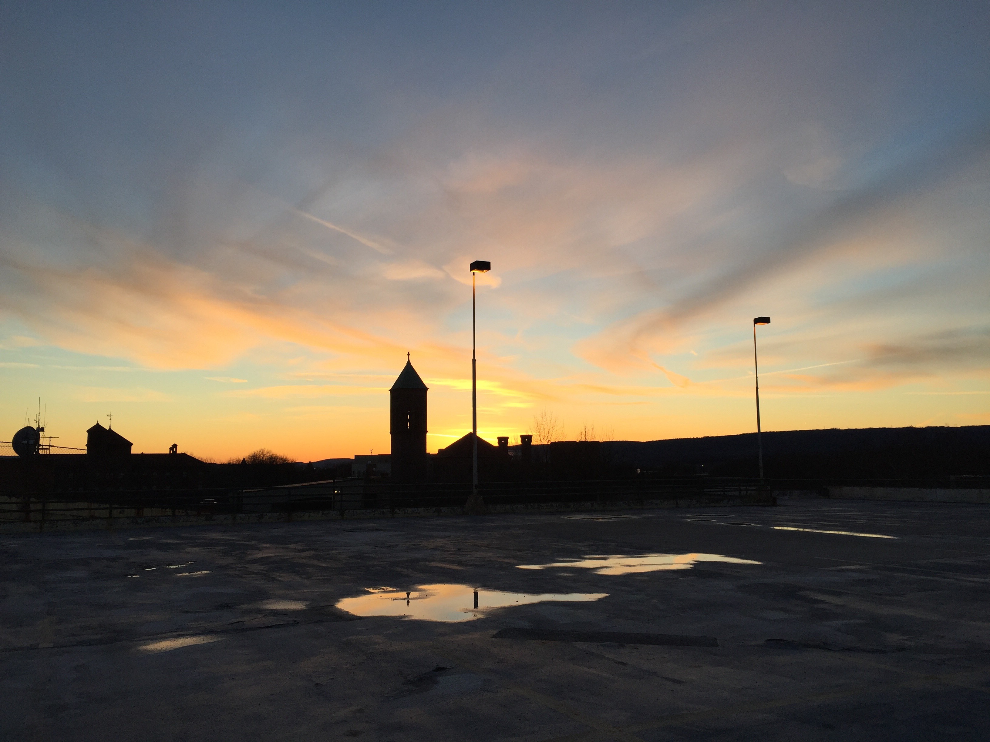 Sunset View from Boscov's Photo by Emily Letoski (February 26, 2016)